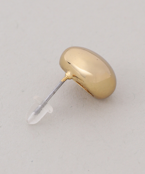 in mood/インムード STONE MOON BACK pierce(ゴールド)（ピアス