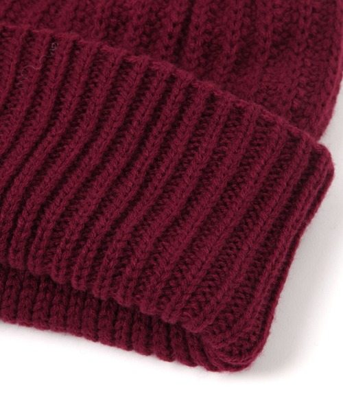 niko and...(ニコアンド)の「ボリュームニットワッチ(ニットキャップ/ビーニー・メンズ・アクア/ボルドー/グレー/ブラック・FREE)」の16枚目の写真