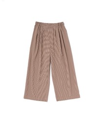 THOUSAND MILE（サウザンドマイル）の「[L's]LONG WIDE PANTS HIGH AIR PERMEABILITY CHECK/ロングワイドパンツ（その他パンツ）」