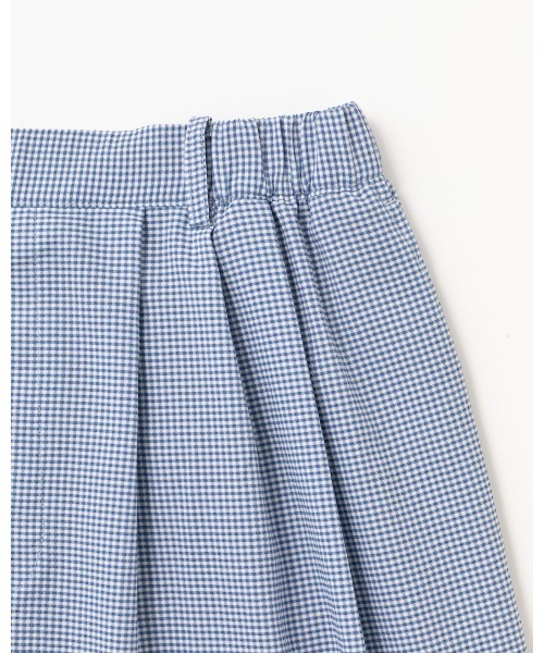 THOUSAND MILE（サウザンドマイル）の「[L's]LONG WIDE PANTS HIGH AIR PERMEABILITY CHECK/ロングワイドパンツ（その他パンツ・レディース・ブルー系その他/ブラック系その他/ブラウン系その他・M/L）」の11枚目の写真