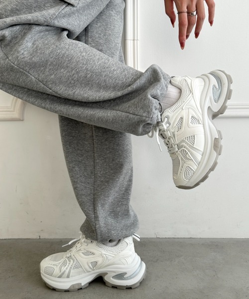 セール】メッシュ厚底スニーカー（スニーカー）｜wears（ウェアーズ