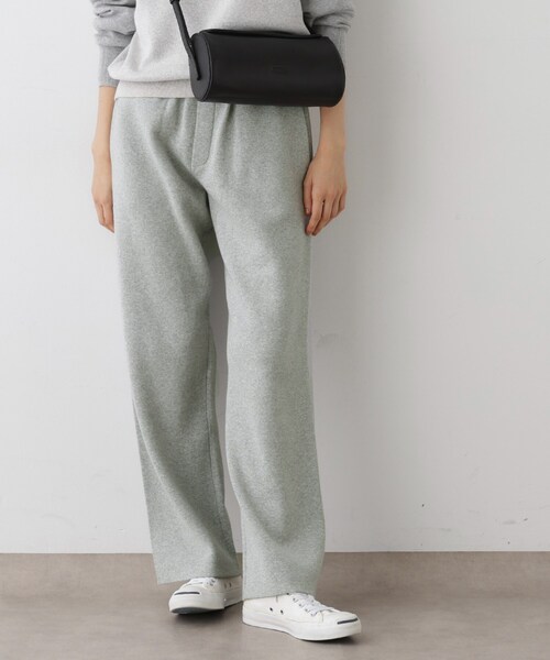 Dessin(デッサン)の「【ウエストゴム/洗える】コットンニットリラクシーパンツ(その他パンツ・レディース・グレー/ネイビー・01/02)」の15枚目の写真