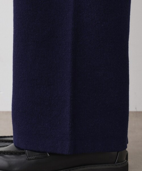 Dessin(デッサン)の「【ウエストゴム/洗える】コットンニットリラクシーパンツ(その他パンツ・レディース・グレー/ネイビー・01/02)」の3枚目の写真