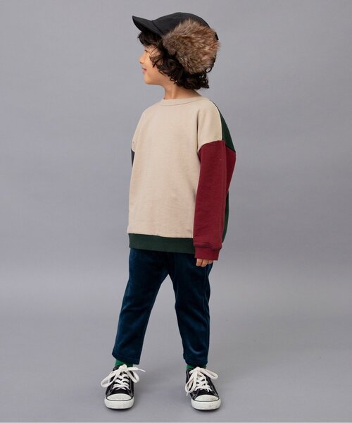 BREEZE（ブリーズ）の「フライトキャップ（キャップ・キッズ・ブラック/レインボー/ベージュ・50/54/58）」の4枚目の写真