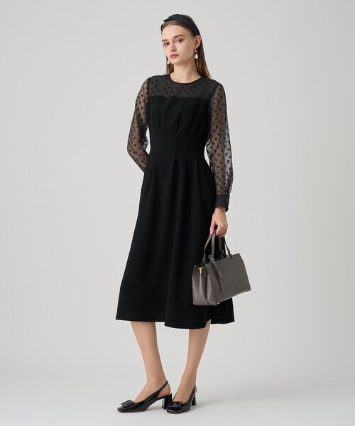 ANAYI(アナイ)の「◇シュリンクレザー2WAYハンドバッグ(ハンドバッグ・レディース・オフホワイト/チャコールグレー/ブラック・FREE)」の11枚目の写真