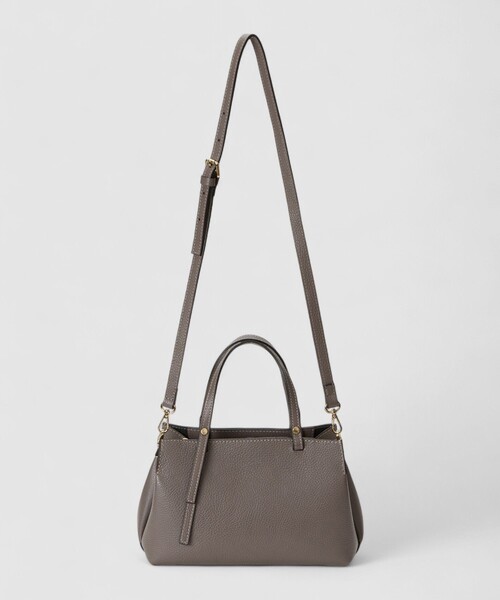 ANAYI(アナイ)の「◇シュリンクレザー2WAYハンドバッグ(ハンドバッグ・レディース・オフホワイト/チャコールグレー/ブラック・FREE)」の17枚目の写真