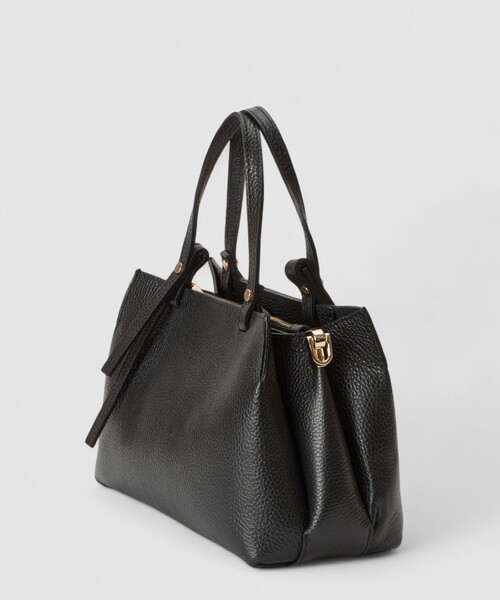 ANAYI(アナイ)の「◇シュリンクレザー2WAYハンドバッグ(ハンドバッグ・レディース・オフホワイト/チャコールグレー/ブラック・FREE)」の20枚目の写真