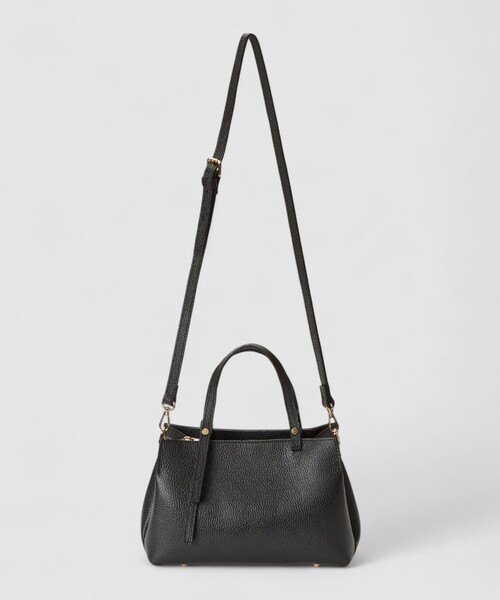 ANAYI(アナイ)の「◇シュリンクレザー2WAYハンドバッグ(ハンドバッグ・レディース・オフホワイト/チャコールグレー/ブラック・FREE)」の21枚目の写真