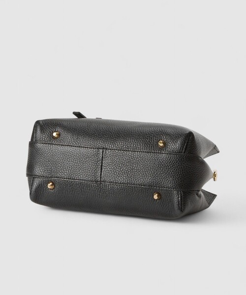 ANAYI(アナイ)の「◇シュリンクレザー2WAYハンドバッグ(ハンドバッグ・レディース・オフホワイト/チャコールグレー/ブラック・FREE)」の6枚目の写真