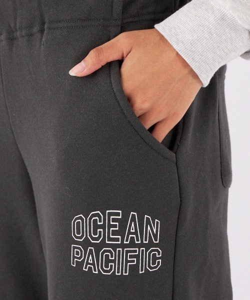 Ocean Pacific(オーシャンパシフィック)の「【OP:オーピー】レディースロゴスウェットパンツ(スウェットパンツ・レディース・ベージュ/ホワイト/グリーン/チャコール/ヘザーグレー・X-LARGE/MEDIUM/LARGE)」の16枚目の写真