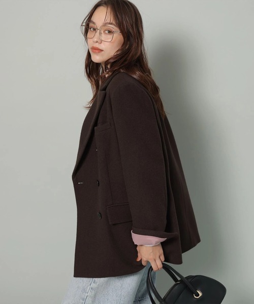 Wボタンジャコット（ダウンジャケット/コート）｜Arpege story