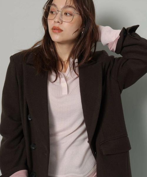 Wボタンジャコット（ダウンジャケット/コート）｜Arpege story