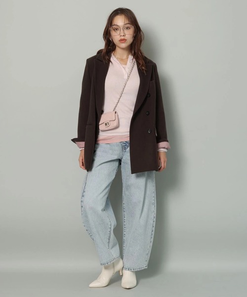 Wボタンジャコット（ダウンジャケット/コート）｜Arpege story