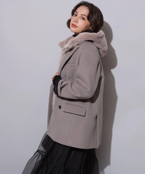 Wボタンジャコット（ダウンジャケット/コート）｜Arpege story