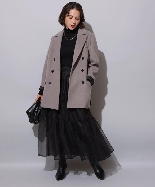 Wボタンジャコット（ダウンジャケット/コート）｜Arpege story