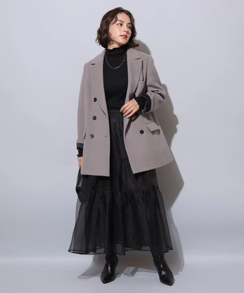 Wボタンジャコット（ダウンジャケット/コート）｜Arpege story