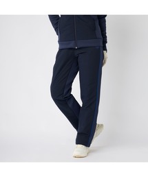 marie claire GOLF マリクレールゴルフ ゴルフウェア ワンポイントロゴ ストレッチ 中綿 配色パイピング ハイブリッドロングパンツ