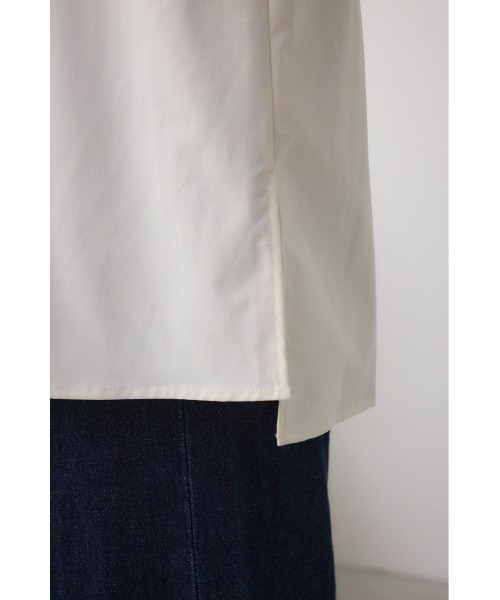 AZUL by moussy（アズールバイマウジー）の「ボウタイリボンブラウス（シャツ/ブラウス・レディース・ブラウン系その他/アイボリー/チャコールグレー・FREE）」の14枚目の写真