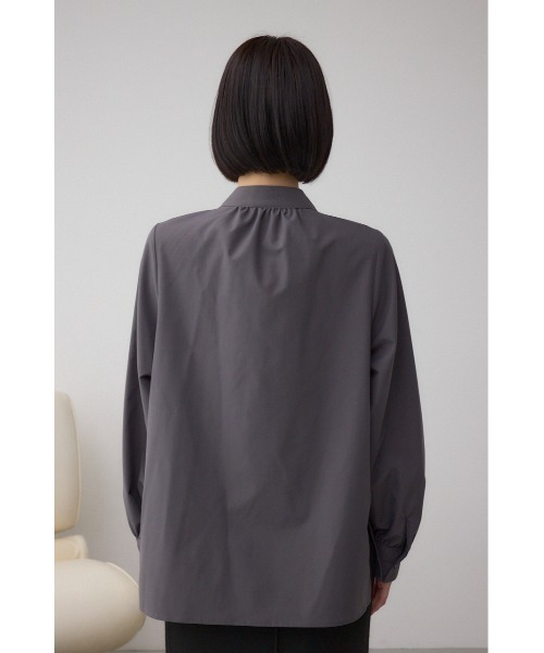 AZUL by moussy（アズールバイマウジー）の「ボウタイリボンブラウス（シャツ/ブラウス・レディース・ブラウン系その他/アイボリー/チャコールグレー・FREE）」の21枚目の写真