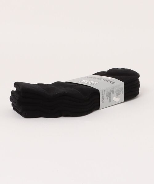 PRO CLUB （プロクラブ）の「【PRO CLUB】Heavyweight Quarter Socks(3pairs) 3足セット クォーターソックス P-183QR UNTR（ソックス/靴下・メンズ・ホワイト/グレー/ブラック・L/M）」の4枚目の写真