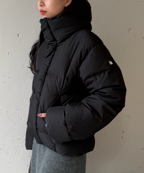 Bacon(ベーコン)の「【Bacon】W OAK'S フーデッドダウンジャケット BACPIGIA561(ダウンジャケット/コート・レディース・ホワイト/ブラック/イエロー・S)」の11枚目の写真