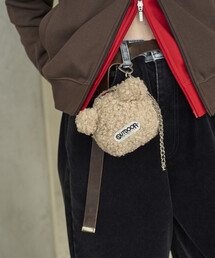 BASICKS × OUTDOOR PRODUCTS × Firsthand/ベイシックス × アウトドアプロダクツ x BASICKS BOA BEAR CHARM BAG / ボア クマ 2WAY チャームバッグ