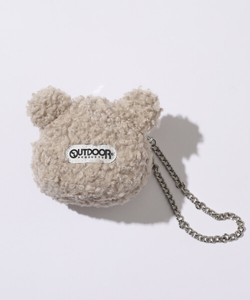 ベイシックス × アウトドアプロダクツ　ボア クマ 2WAY チャームバッグ ベイシックス × アウトドアプロダクツ ボア クマ 2WAY チャームバッグ