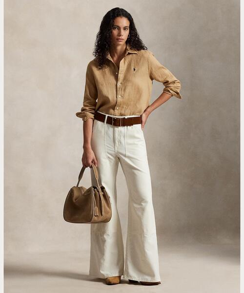 POLO RALPH LAUREN(ポロ ラルフ ローレン)の「カーペンター フレア パンツ(その他パンツ・レディース・ナチュラル・2)」の1枚目の写真