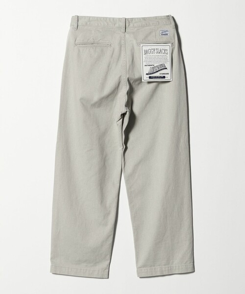 A DAY IN THE LIFE UNITED ARROWS（アデイインザライフユナイテッドアローズ）の「フェードチノ バギー スラックス＜A DAY IN THE LIFE＞（スラックス・メンズ・ベージュ/ブラック・L/M/S）」の3枚目の写真