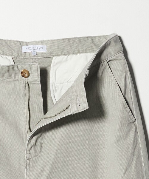 A DAY IN THE LIFE UNITED ARROWS（アデイインザライフユナイテッドアローズ）の「フェードチノ バギー スラックス＜A DAY IN THE LIFE＞（スラックス・メンズ・ベージュ/ブラック・L/M/S）」の7枚目の写真