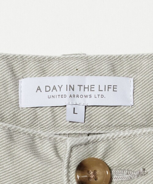A DAY IN THE LIFE UNITED ARROWS（アデイインザライフユナイテッドアローズ）の「フェードチノ バギー スラックス＜A DAY IN THE LIFE＞（スラックス・メンズ・ベージュ/ブラック・L/M/S）」の17枚目の写真