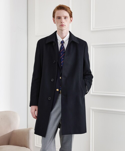 セール】【LIMITED】ウール混ステンカラーコート（ステンカラーコート
