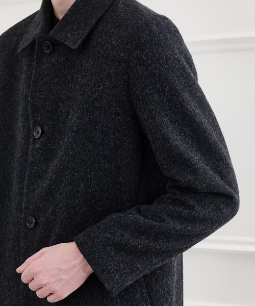 TAKEO KIKUCHI（タケオキクチ）の「【LIMITED】ウール混ステンカラーコート（ステンカラーコート・メンズ・チャコールグレー/ブラック/ブラウン系/ベージュ系その他2/グレー系その他2・01/02/03/04）」の13枚目の写真