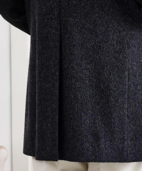 TAKEO KIKUCHI（タケオキクチ）の「【LIMITED】ウール混ステンカラーコート（ステンカラーコート・メンズ・チャコールグレー/ブラック/ブラウン系/ベージュ系その他2/グレー系その他2・01/02/03/04）」の18枚目の写真