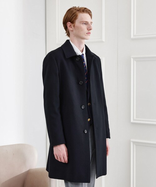 セール】【LIMITED】ウール混ステンカラーコート（ステンカラーコート