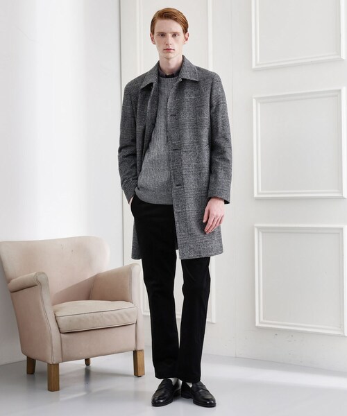 セール】【LIMITED】ウール混ステンカラーコート（ステンカラーコート