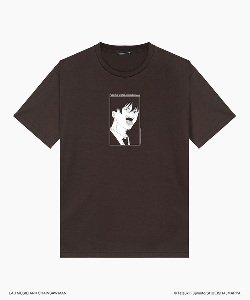 LAD MUSICIAN(ラッドミュージシャン)の「LAD MUSICIAN / CHAINSAW MAN BIG T-SHIRT(Tシャツ/カットソー・メンズ・ブラック/ブラウン/グレー・42/44/46)」の1枚目の写真