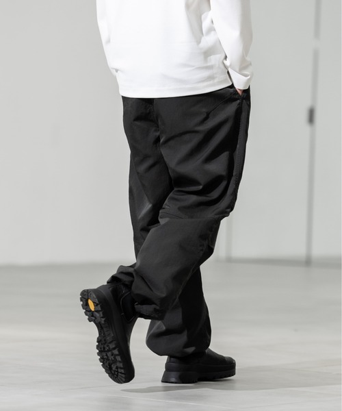 CITY TOKYO（シティトウキョウ）の「【CITY TOKYO/シティートーキョー】フェードナイロンスノーカモパンツ（その他パンツ・メンズ・ブラック・1/2）」の2枚目の写真