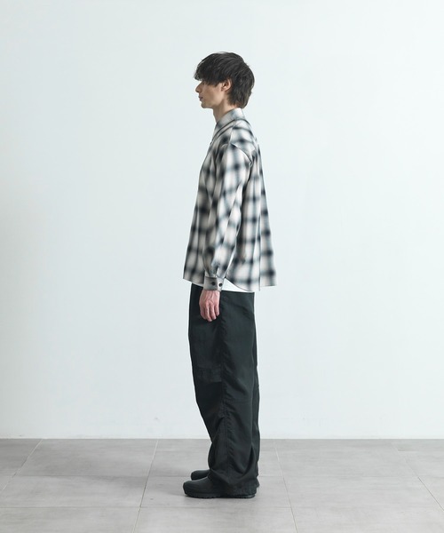 CITY TOKYO（シティトウキョウ）の「【CITY TOKYO/シティートーキョー】フェードナイロンスノーカモパンツ（その他パンツ・メンズ・ブラック・1/2）」の12枚目の写真