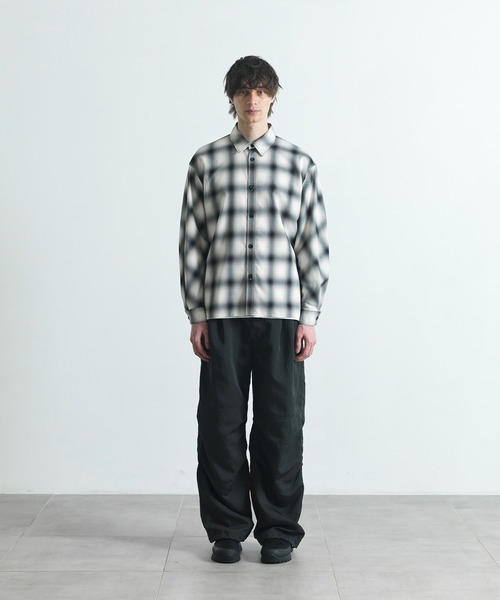 CITY TOKYO（シティトウキョウ）の「【CITY TOKYO/シティートーキョー】フェードナイロンスノーカモパンツ（その他パンツ・メンズ・ブラック・1/2）」の11枚目の写真