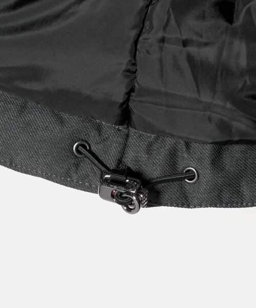 A DAY IN THE LIFE UNITED ARROWS(アデイインザライフユナイテッドアローズ)の「中綿 フードブルゾン<A DAY IN THE LIFE>(ブルゾン・メンズ・ネイビー/ブラック/ダークグレー・XL/L/M)」の19枚目の写真
