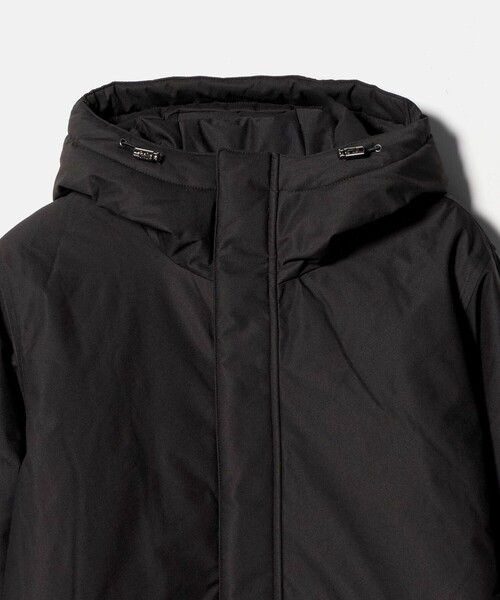 【BLACK】中綿 フードブルゾン<A DAY IN THE LIFE> UNITED ARROWS LTD. OUTLET｜中綿 フードブルゾン<A DAY IN THE LIFE