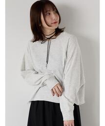 Te chichi TERRASSE | カットオフ裏毛スウェット(その他トップス)