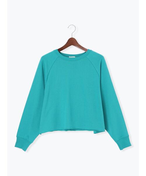 Te chichi TERRASSE（テチチテラス）の「カットオフ裏毛スウェット（その他トップス・レディース・チャコールグレー/オフホワイト/レッド/グリーン・F）」の18枚目の写真