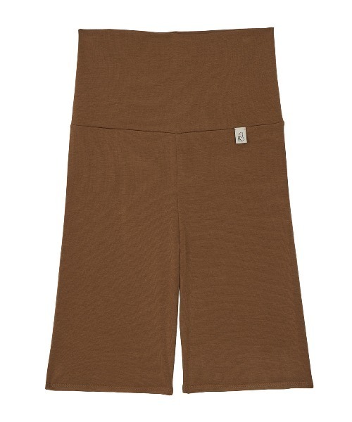 MIZUNO(ミズノ )の「Mizuno×Ameri HIGH WAIST HALF LEGGINGS(レギンス/スパッツ・レディース・ブラウン/ブラック/クリーム・SMALL/MEDIUM/LARGE)」の3枚目の写真
