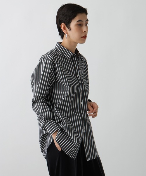 ウタオ》ストライプシャツ（シャツ/ブラウス）｜studio CLIP