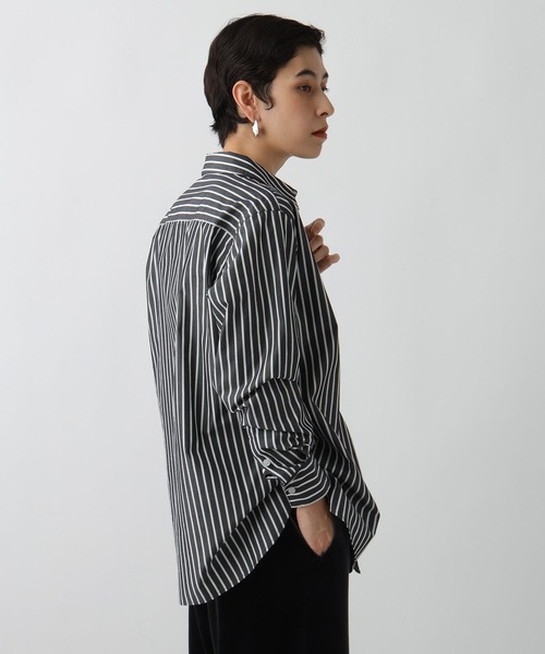 ウタオ》ストライプシャツ（シャツ/ブラウス）｜studio CLIP