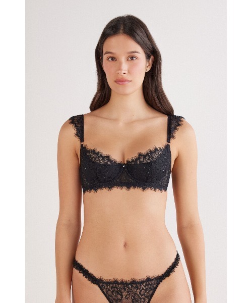 インティミッシミ レースブラジリアン Her Beauty ブラック サイズ2