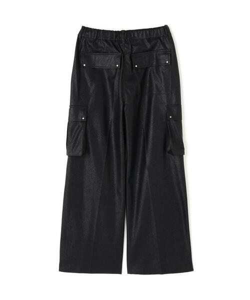 DANKE SCHON（ダンケシェーン）の「DankeSchon/ダンケシェーン/PU LEATHER BAGGY CARGO PANTS（カーゴパンツ・メンズ・ブラック・L/M/S/XL）」の11枚目の写真