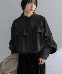 KBF | 『WEB限定』ラッフルデザインブラウス(シャツ/ブラウス)